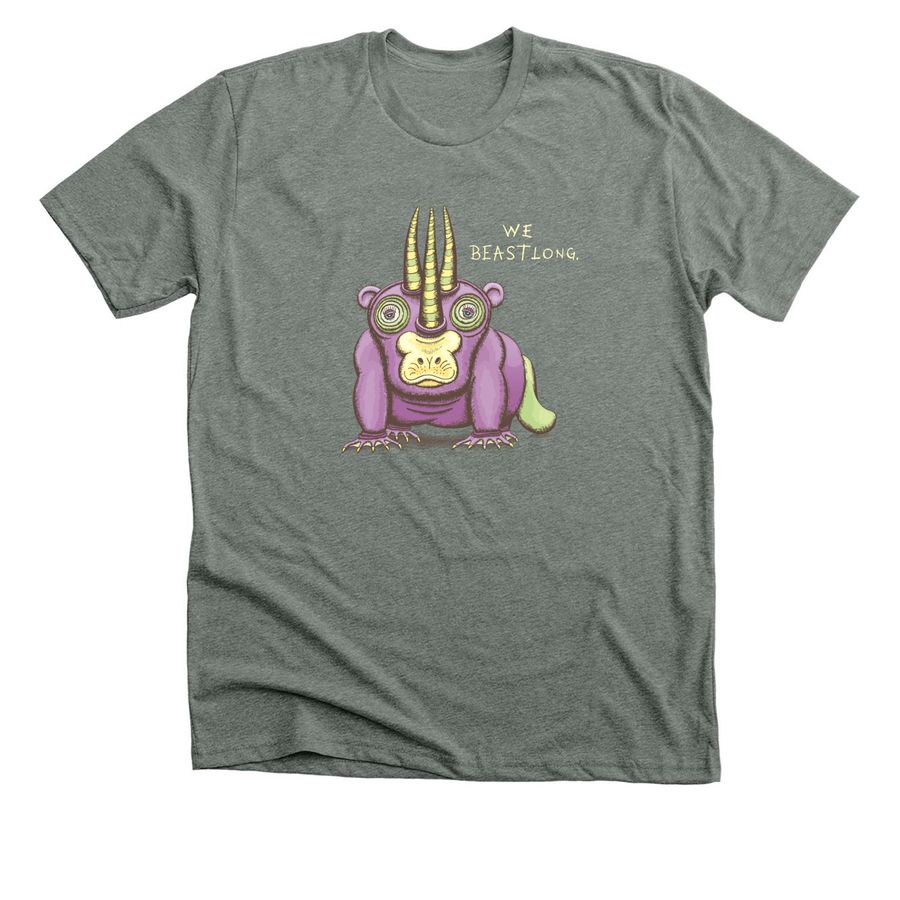 Pip, Pip, Hooray!, a Deep Heather Premium Unisex Tee