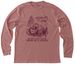 Don't Get Your Tinsel in a Tangle!, a Heather Mauve Premium Long Sleeve Tee
