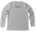 Lil' Buddies Cat Long-Sleeve, a Athletic Heather Premium Long Sleeve Tee (back-view)