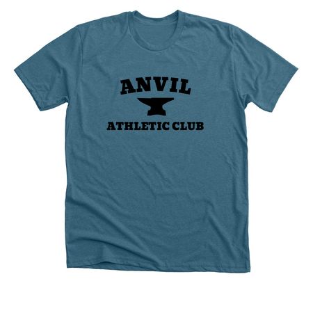 Classic Anvil Apparel, a Heather Deep Teal Premium Unisex Tee