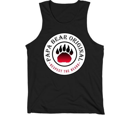 Alternate Logo, a Black Premium Cotton Tank