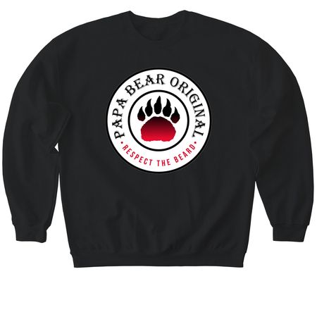 Alternate Logo, a Black Softstyle Crewneck Sweatshirt