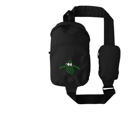 Camp Pickles, a Black Grove Sling Bag