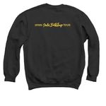Iowa Cryptid Series - Lockridge Monster, a Black Crewneck Sweatshirt (back-view)