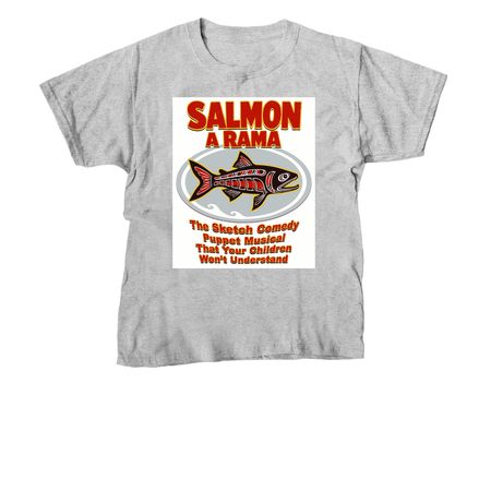Salmon-A-rama Merch, a Sport Grey Youth Unisex Tee