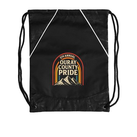 ARCHIVE: 2025&nbsp;OC Pride Bag, a Black Rival Cinch Pack