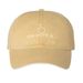 the point is..., a Mustard Printed Pigment Dye Baseball Cap
