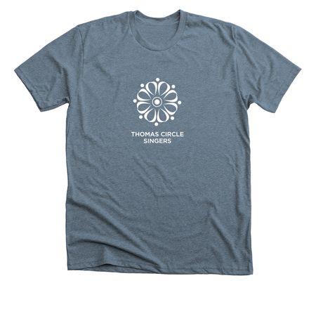 TCS Shirts, a Heather Slate Premium Unisex Tee