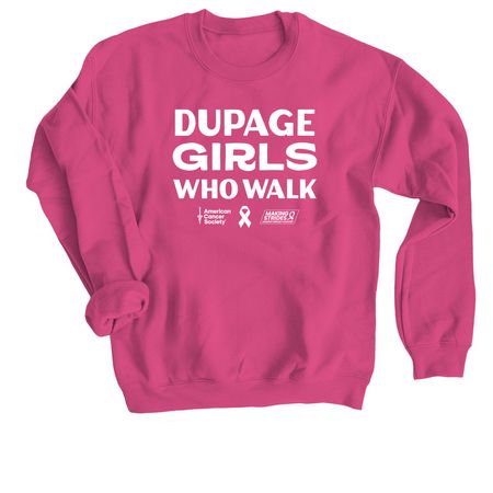 DuPage Girls Who Walk - THE OG, a Heliconia Crewneck Sweatshirt