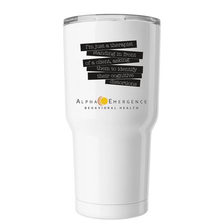 Tumbler, a White Insulated Tumbler