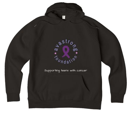 #avastrong foundation&nbsp;, a Deep Black Allmade Organic CVC Pullover Hoodie