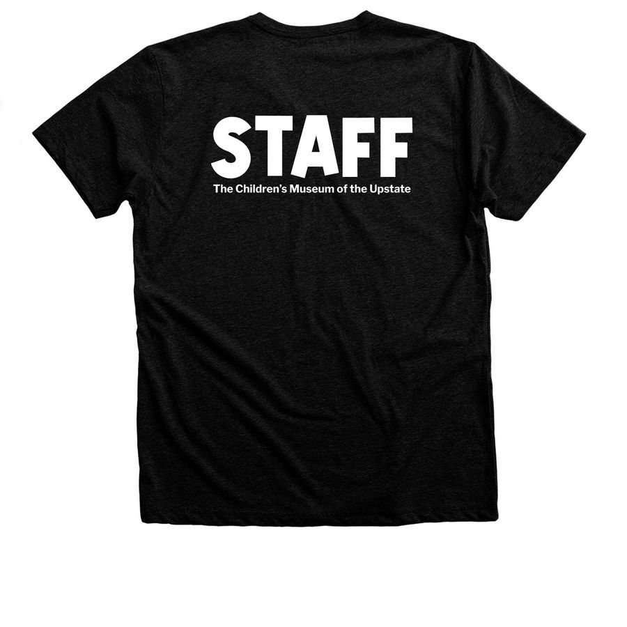 Field Trip Promo Shirt, a Black Heather Premium Unisex Tee (back-view)