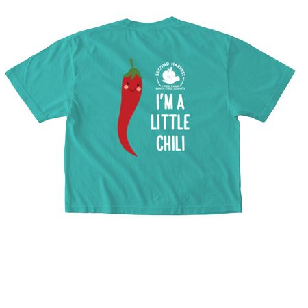 I'm a Little Chili, a Chalky Mint Comfort Colors Boxy Tee