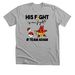 T-shirt fundraiser to support Adam Handwerk, a Athletic Heather Premium Unisex Tee