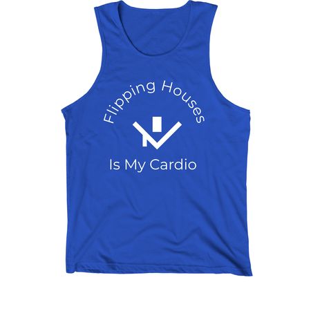 Flipper, a True Royal Premium Cotton Tank