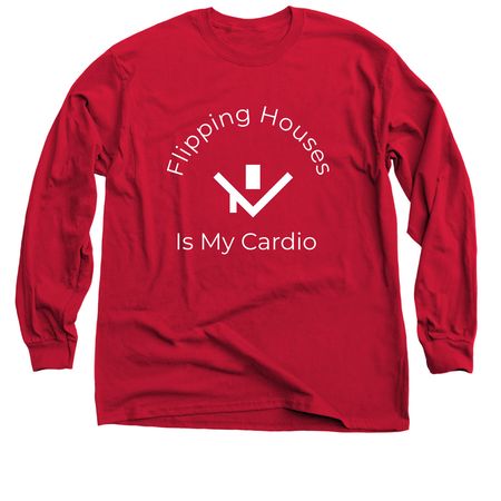 Flipper, a Red Classic Long Sleeve Tee