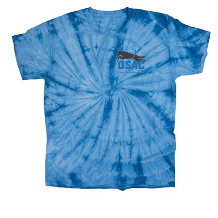 The Monster Cup, a Baby Blue Classic Tie Dye Tee