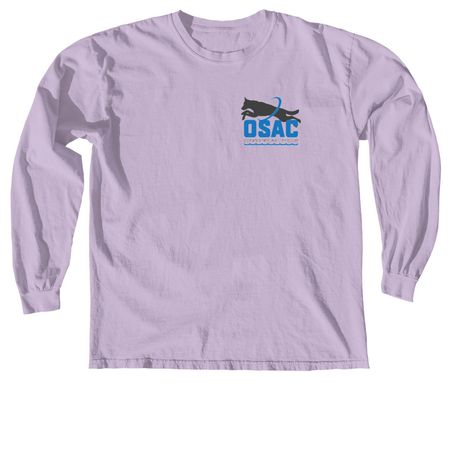 The Monster Cup, a Orchid Comfort Colors Long Sleeve Tee