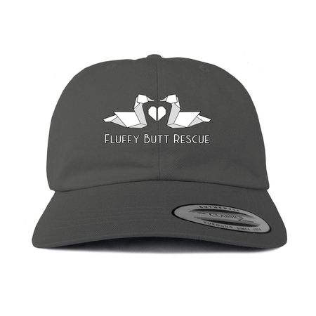 Duck Love Hats, a Dark Gray Printed Classic Baseball Cap