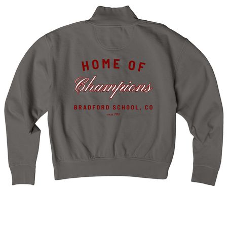 Home of Champions Logo, a Pepper Comfort Colors Women's Zip Up Jacket