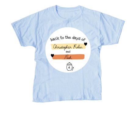 house on pooh corner, a Light Blue Youth Unisex Tee