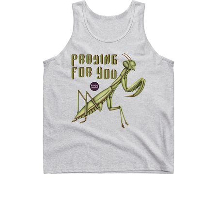 Praying Mantis, a Sport Grey Classic Unisex Tank Top