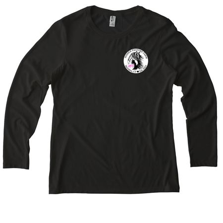 Veterinary Technician Fast Track Lab, a Space Black Allmade Eco Triblend Women?s Long Sleeve Tee