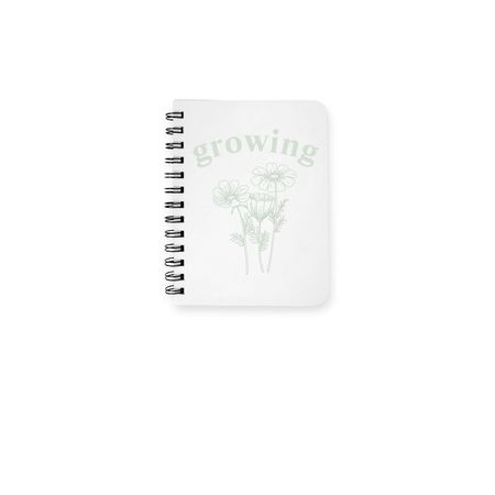 full of life notebook&nbsp;, a White Spiral Notebook