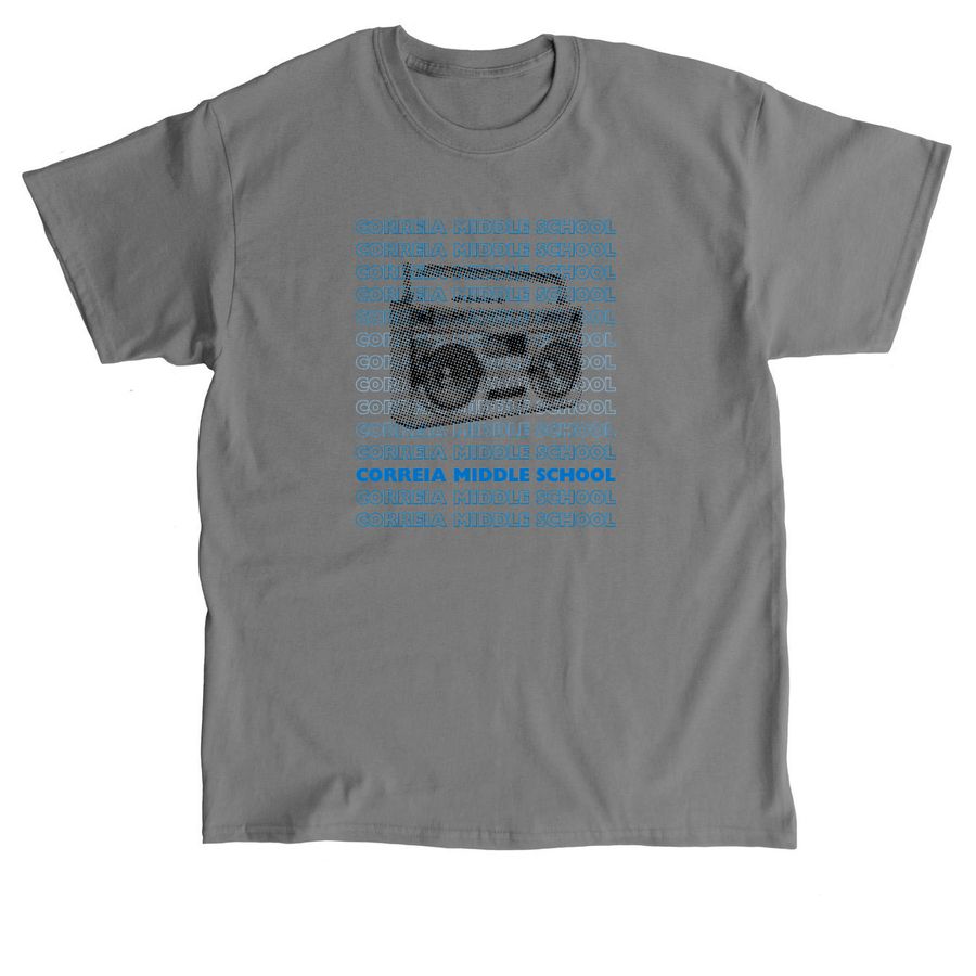 Correia Boom Box, a Charcoal Classic Unisex Tee