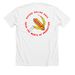 Defend Dollar Dogs 2, a Solid White Blend Premium Unisex Tee (back-view)