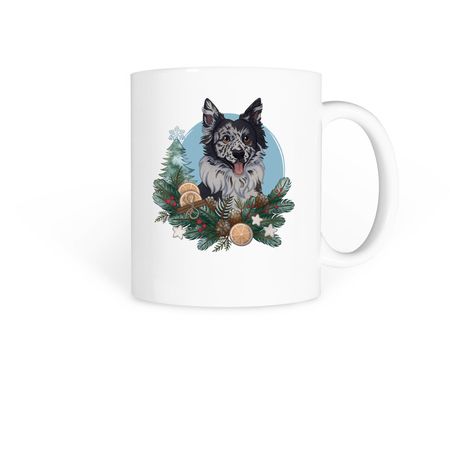 Seasonal Mug - Winter, a White Coffee Mug