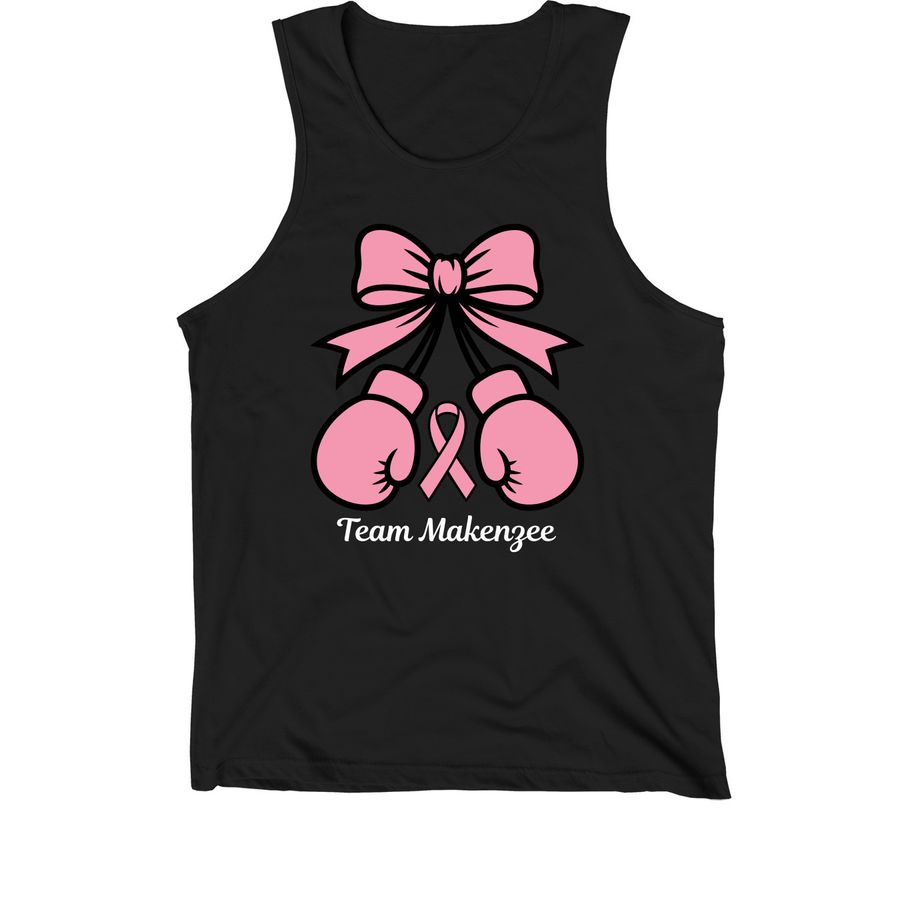 Unisex & Women?s Tanks | Team Makenzee, a Black Premium Cotton Tank