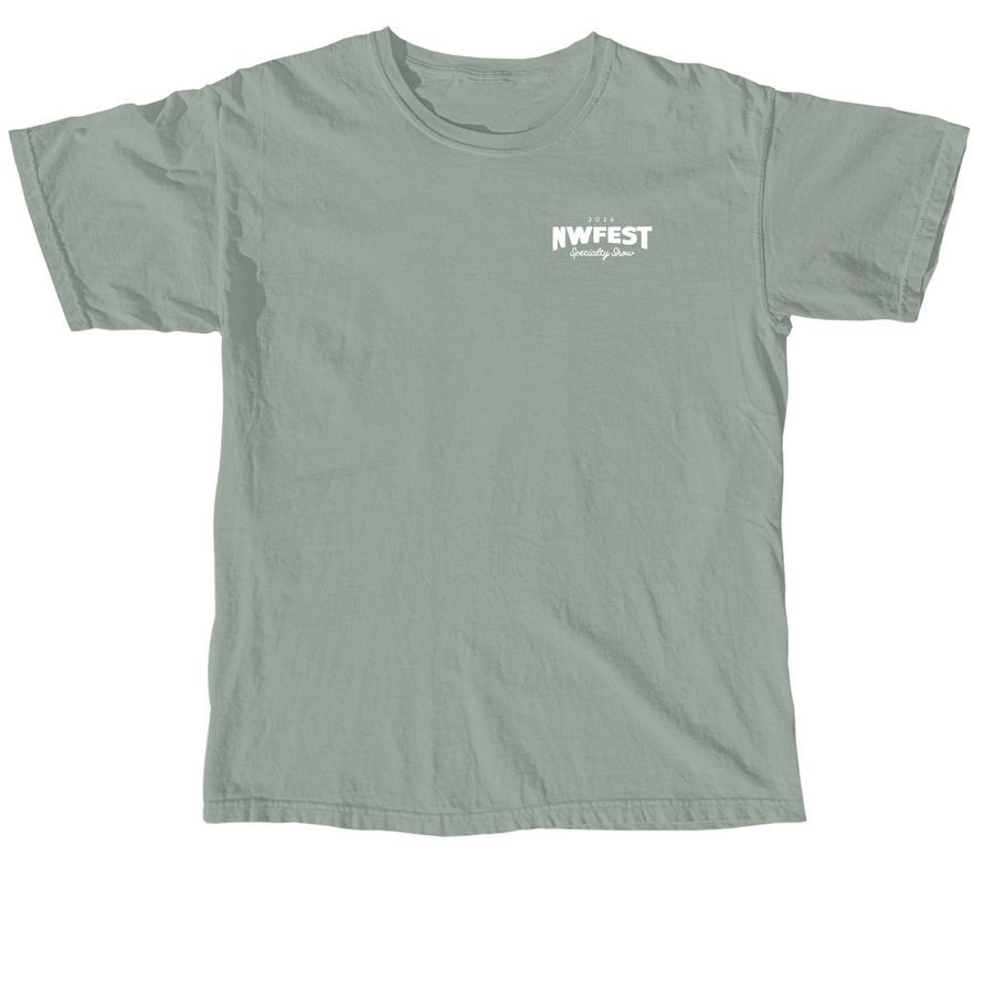 NWFest 2026: 2-Sided Logo Color Swatch 2, a Bay Comfort Colors Unisex Tee