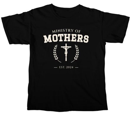 Ministry of Mothers, a Black Comfort Colors Unisex Tee