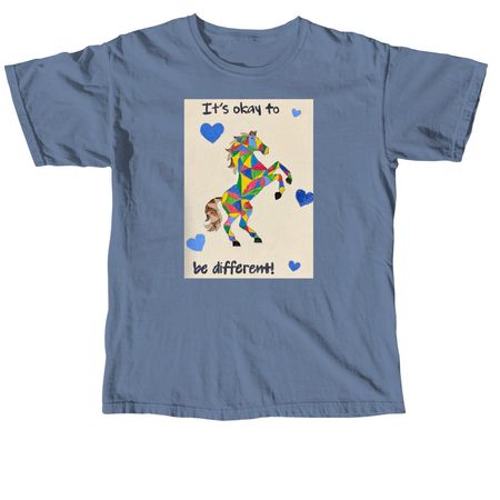 Tayla T-Shirts and Sweatshirts, a Blue Jean Comfort Colors Unisex Tee