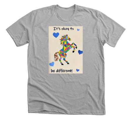 Tayla T-Shirts and Sweatshirts, a Athletic Heather Premium Unisex Tee