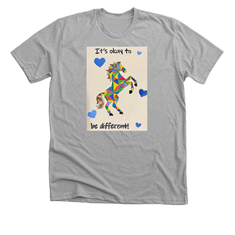 Tayla T-Shirts and Sweatshirts, a Athletic Heather Premium Unisex Tee