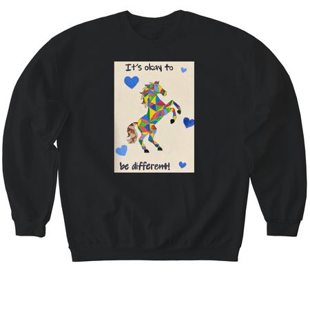 Tayla T-Shirts and Sweatshirts, a Black Softstyle Crewneck Sweatshirt