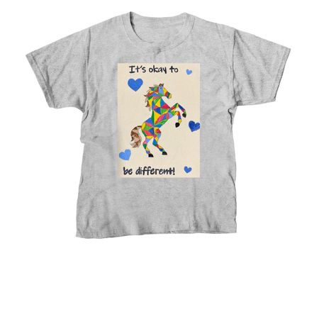 Tayla T-Shirts and Sweatshirts, a Sport Grey Youth Unisex Tee