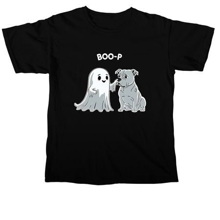 Boo-p, a Black Comfort Colors Unisex Tee