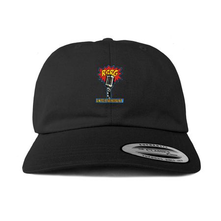 RSRG HAT, a Black Printed Classic Baseball Cap