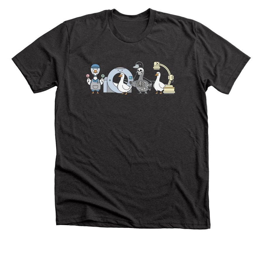 Silly Goose Radiology&nbsp;, a Dark Grey Heather Premium Unisex Tee