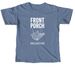 Front Porch Collective Logo Top, a Blue Jean Comfort Colors Unisex Tee