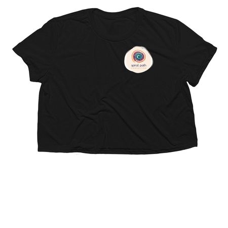 Survivor, a Black Women?s Flowy Cropped Tee