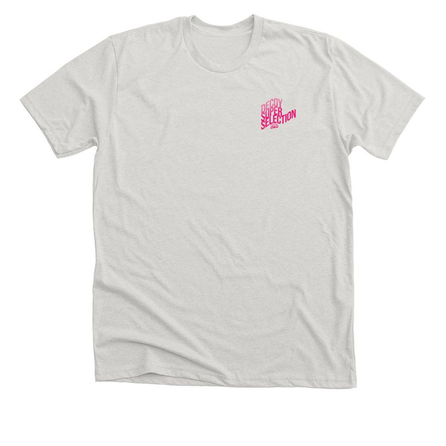 Support Nick at the French Super Selection!, a Heather Cement Premium Unisex Tee