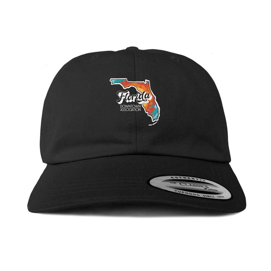 FLDA Cap, a Black Printed Classic Baseball Cap
