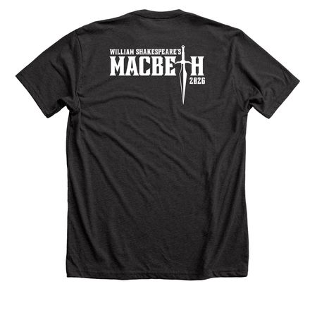 Macbeth Merch, a Dark Grey Heather Premium Unisex Tee