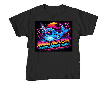 80's Norma Anderson, a Black Youth Unisex Tee