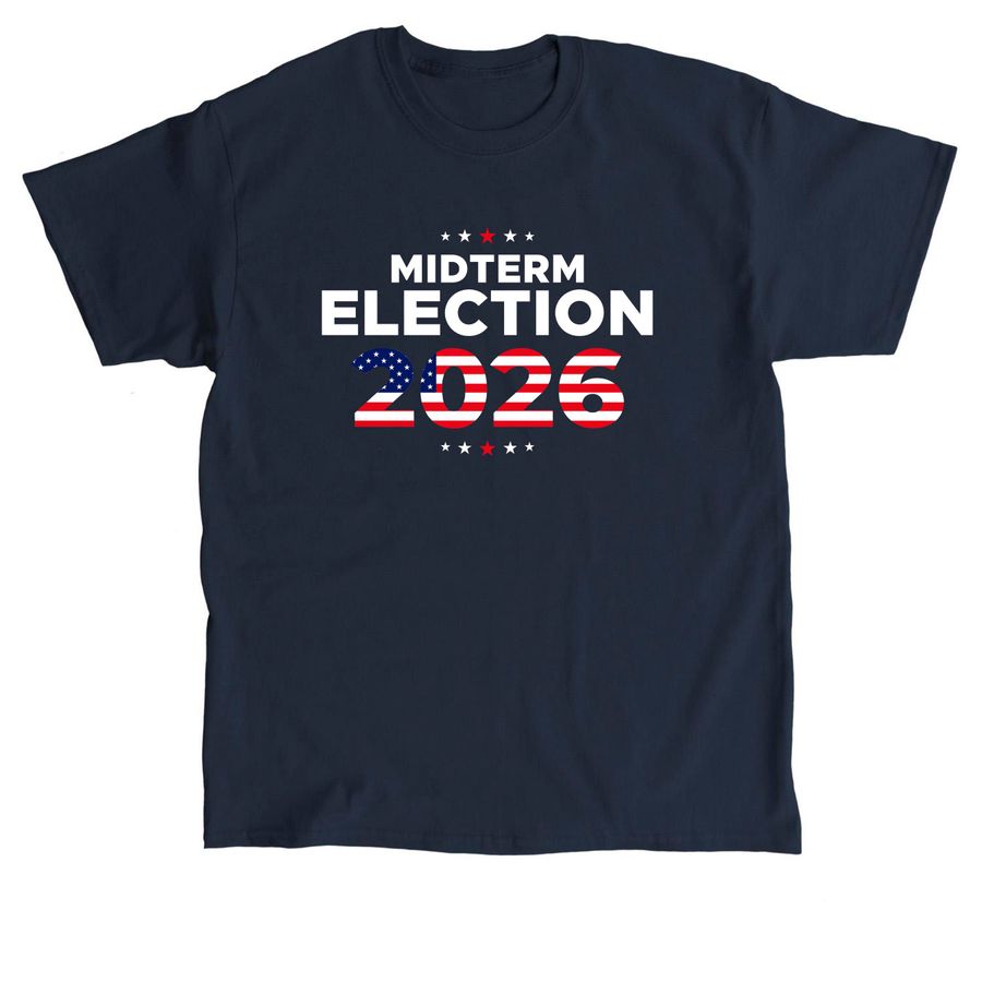 United States Midterm Election Shirt, a Navy Classic Unisex Tee