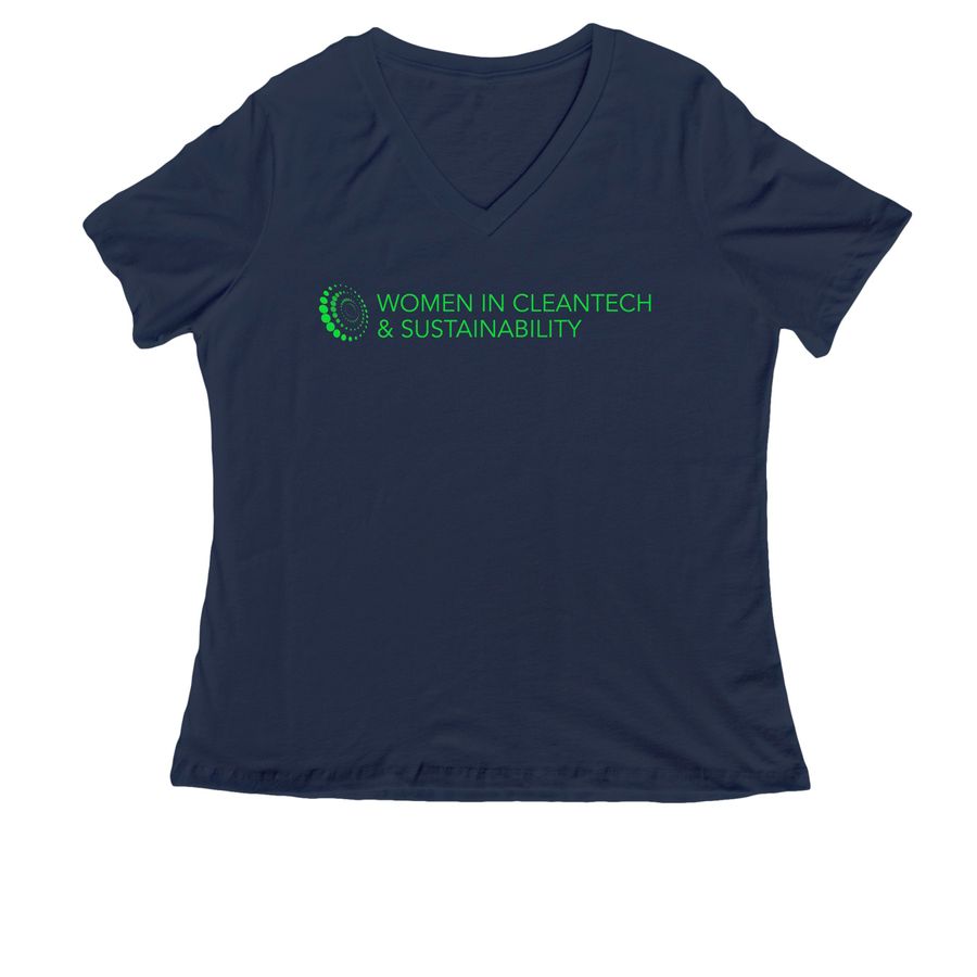 Women's Relaxed V-Neck Tee, a Navy Women's Relaxed V-Neck Tee